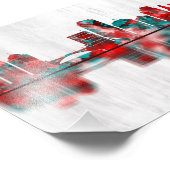 リュブリャナスカイライン フォトプリント            (角)