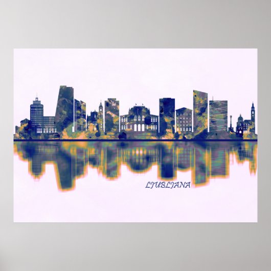 リュブリャナスカイライン ポスター (正面)