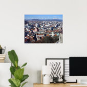 リュブリャナスロベニア ポスター (ホームオフィス)