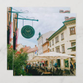 リュブリャナ都市景観 (正面/裏面)