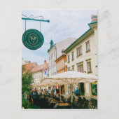 リュブリャナ都市景観 シーズンポストカード (正面)