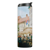 リュブリャナ都市景観 タンブラー (回転左)