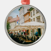 リュブリャナ都市景観 メタルオーナメント (正面)