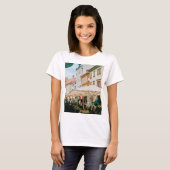 リュブリャナ都市景観 Tシャツ (正面フル)