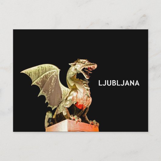 リュブリャナ01B ポストカード (正面)