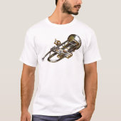 リュレでトランペット Tシャツ (正面)