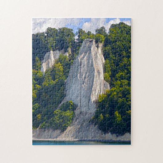 リューゲン自然パークドイツ。 ジグソーパズル (縦)