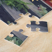 リューデシュエイムアムライン,ドイツ – クリスマスツリー ジグソーパズル (側面)