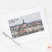 リューデシュエムドイツ 長方形シール (封筒)