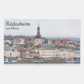 リューデシュエムドイツ 長方形シール (正面)