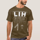 リユエ空港LIH Tシャツ (正面)