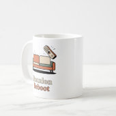 リユニオン再起動 | ホリデーチャオスユーモア コーヒーマグカップ (正面左)
