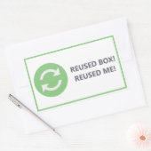 リユース箱 – リユースMEシール 長方形シール (封筒)