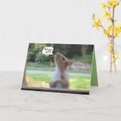 リユーモアのあるス誕生日大事な行事グリーティングカード カード (黄色い花)