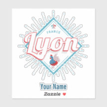 リヨンシティフランスレトロルースターヴィンテージ土産