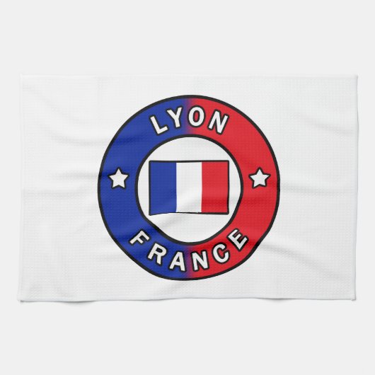 リヨンフランス キッチンタオル (横)