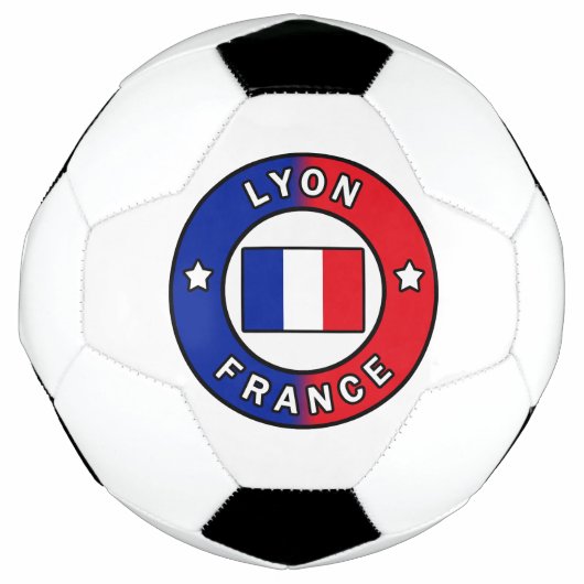 リヨンフランス サッカーボール (正面)
