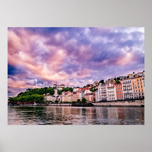 リヨンフランス ポスター (正面)