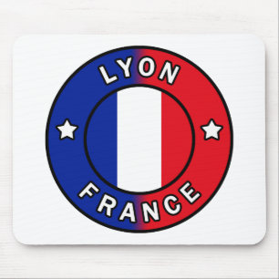 リヨンフランス マウスパッド