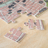 リヨンモニュメンタルマップガルニエフレアパリ1894 ジグソーパズル (側面)