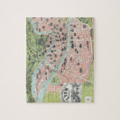 リヨンモニュメンタルマップガルニエフレアパリ1894 ジグソーパズル (縦)