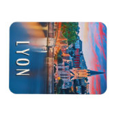 リヨン写真ヴィンテージ マグネット (横)