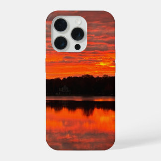 リヨン湖の日の出 ミシガン州 フォンケース iPhone 15 PROケース
