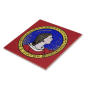 リヨン・ザ・カテキストの聖ビエーターのラウンドデル(LD 01) タイル (側面)