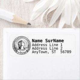 リヨン・ザ・カテキストの聖ビエーターのラウンドデル(LD 01) ラベル