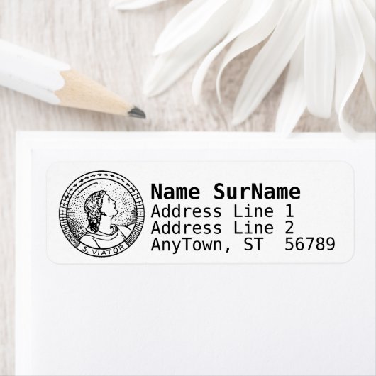 リヨン・ザ・カテキストの聖ビエーターのラウンドデル(LD 01) ラベル (インサイチュ)