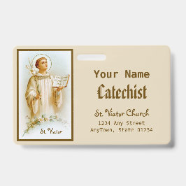 リヨン・ザ・カテキストの聖ビエーター(BF 02) バッジ