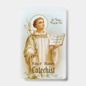 リヨン・ザ・カテキストの聖ビエーター(BF 02) バッジ (Back)