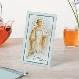 リヨン・ザ・カテキストの聖ビエーター(BF 02) 台座サイン