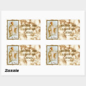 リヨン・ザ・カテキストの聖ビエーター(BF 02) 長方形シール (シート)