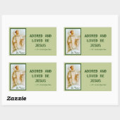 リヨン・ザ・カテキストの聖ビエーター(BF 02) 長方形シール (シート)