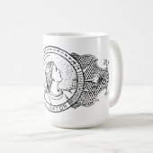 リヨン・ザ・カテキストの聖ビエーター(LD 001) コーヒーマグカップ (正面右)