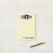 リヨン・ザ・カテキストの聖ビエーター(LD 001) ポストイット (デスク上)