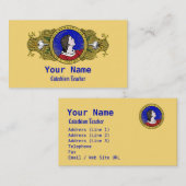 リヨン・ザ・カテキストの聖ビエーター(LD 001) 名刺 (正面/裏面)