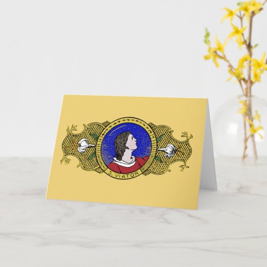 リヨン・ザ・カテキスト(LD 001)カードのSt. Viator カード (黄色い花)