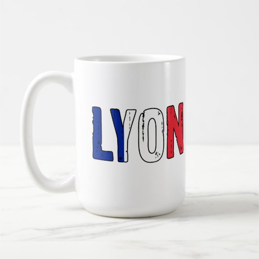 リヨン・フランスが大好き コーヒーマグカップ (左)