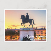リヨン・フランス像 ポストカード (正面)