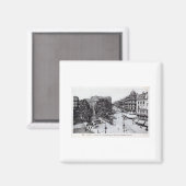 リヨン、フランス1910ヴィンテージ マグネット (正面/裏面)