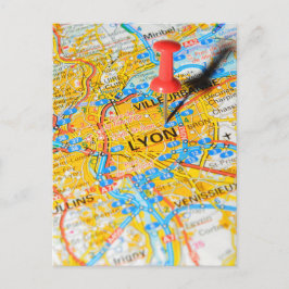 リヨン, フランス ポストカード
