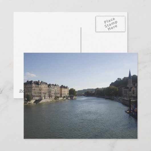 リヨン ポストカード (正面/裏面)