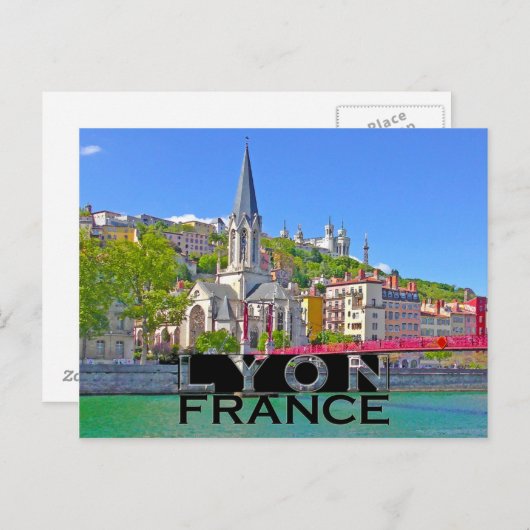 リヨン ポストカード (正面/裏面)