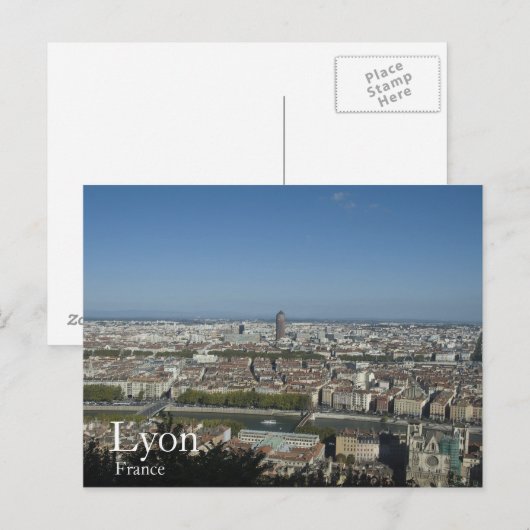 リヨン ポストカード (正面/裏面)