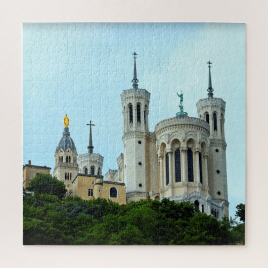 リヨンFrance Basilica - 20x20 - 676台 ジグソーパズル (縦)