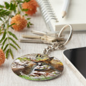 リヨンTwp.キツネ キーホルダー (側面)