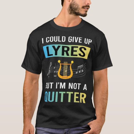 リラを諦めない人 Tシャツ (正面)