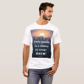 リライズ アンド リニュー Tシャツ (正面フル)
